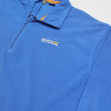 REGATTA Mens Fleece Blue 1/4 Zip 2XL