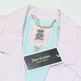 JUICY COUTURE Womens Blazer Jacket Pink S