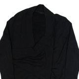 ALL SAINTS Drina Drape Womens Jacket Black S