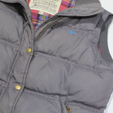 JACK WILLS Down Insulated Womens Puffer Gilet Grey UK 12