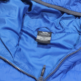 TRESPASS Insulated Mens Puffer Jacket Blue Hooded XS