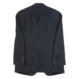 BURBERRY Mens Blazer Jacket Black 90s Striped M