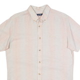 BEN SHERMAN Mens Shirt Red Striped M
