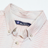 BEN SHERMAN Mens Shirt Red Striped M