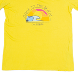 REGATTA Gone To The Beach Womens T-Shirt Yellow UK 14