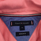 Tommy Hilfiger Polo Shirt - XL Pink Cotton