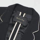MASSIMO DUTTI Womens Blazer Jacket Black S