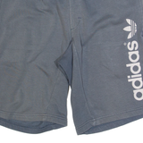 ADIDAS Mens Casual Shorts Grey Relaxed S W26