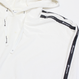 CHAMPION Towelling Cropped Womens White Hoodie S