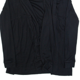 CALVIN KLEIN Womens Kimono Top Black Long Sleeve S