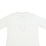 ZEHRIA Womens Top White V-Neck XL