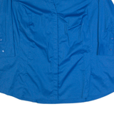 LEE RIDERS Womens Oversized Shirt Blue Collared 3/4 Sleeve 3XL