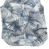 G-STAR Boyfriend Fit Womens Printed Vest Blue Sleeveless Floral S