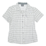 JACK WOLFSKIN Womens Shirt White Check M