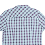 JACK WOLFSKIN Womens Shirt Blue Check M