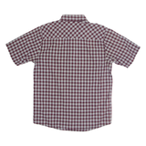 CARHARTT Mens Shirt Maroon Check M