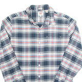 LEVI'S Mens Shirt White Check Long Sleeve M