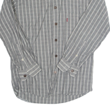 LEVI'S Mens Shirt Black Check Long Sleeve S