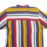 REBEL Mens Shirt Blue Striped M