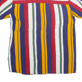 REBEL Mens Shirt Blue Striped M