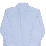 TOMMY HILFIGER Mens Shirt Blue Diamond Long Sleeve L
