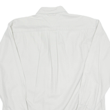 TOMMY HILFIGER Mens Plain Shirt Beige Long Sleeve L