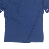 RANCHER Mens Plain Shirt Blue L