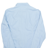 G-STAR RAW Mens Plain Shirt Blue Long Sleeve M