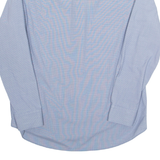 HUGO BOSS Mens Shirt Blue Check Long Sleeve XL