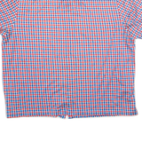 HAYAS Slim Short Mens Shirt Red Check 2XL