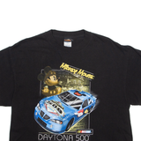 NASCAR DAYTONA 500 2004 Mickey Mouse Womens T-Shirt Black USA L