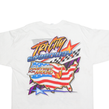 GILDAN Tri-City Speedway Pontoon Beach Mens T-Shirt White USA XL