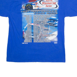 GILDAN Nascar Winston Cup 2003 Mens T-Shirt Blue USA XL
