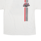 PORT&COMPANY Zams Oil Off Road Mens T-Shirt White USA L