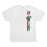 PORT&COMPANY Zams Oil Off Road Mens T-Shirt White USA L