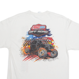 PORT&COMPANY Zams Oil Off Road Mens T-Shirt White USA L