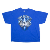 NASCAR Tony Stewert Mens T-Shirt Blue USA 2XL