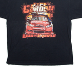 CHASE AUTHENTICS Jeff Gordon Chevrolet Racer Mens T-Shirt Black USA 2XL