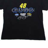 CHASE AUTHENTICS 48 Racing Champion Womens T-Shirt Black USA L