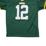 NFL Green Bay Packers 12 Rodgers Boys Jersey Green USA V-Neck XL