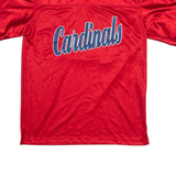 LEE Cardinals Mens Jersey Red USA V-Neck M
