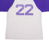 CHAMPION Lady 22 Collared Womens Jersey Grey USA Nylon UK 16