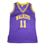 CHAMPION Lady Walkers 11 Womens Jersey Purple Sleeveless V-Neck UK 12