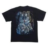 ROOK & MANG Tiger Mens T-Shirt Black L