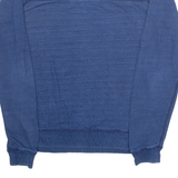 TOMMY HILFIGER Mens Jumper Blue Tight Knit M