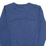 TOMMY HILFIGER Mens Jumper Blue Tight Knit M