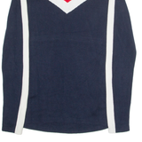 TOMMY HILFIGER Womens Jumper Blue Tight Knit M
