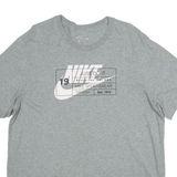 NIKE Womens T-Shirt Grey XL