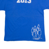 GILDAN Womens T-Shirt Blue L