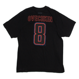 REEBOK Washington Capitals Womens T-Shirt Black USA XL